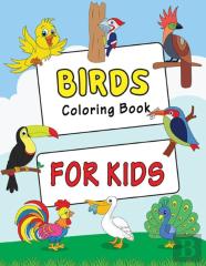 Birds Coloring Book For Kids