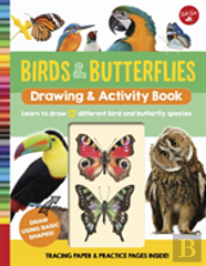 Birds & Butterflies Drawing & Activity Book