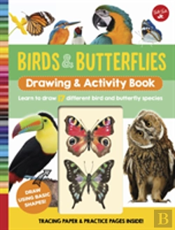 Bertrand.pt - Birds & Butterflies Drawing & Activity Book