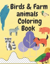 Birds & Farm Animals  Coloring Book