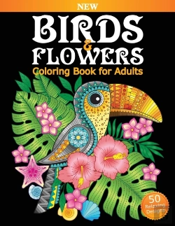 Bertrand.pt - Birds & Flowers Coloring Book For Adults