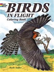 Birds In Flight Coloring Book