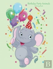 Birthday Party Animals Coloring Book 1