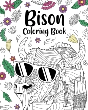 Bison Coloring Book