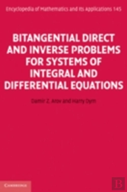 Bertrand.pt - Bitangential Direct And Inverse Problems For Systems Of Integral And Differential Equations