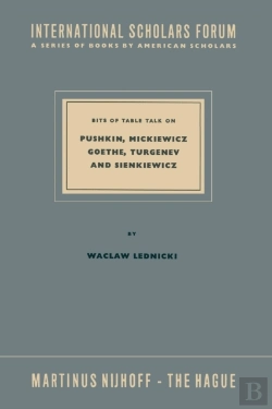 Bertrand.pt - Bits Of Table Talk On Pushkin, Mickiewicz Goethe, Turgenev And Sienkiewicz