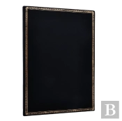Black Edition Grande Lined Hardcover Journal (Sin Cierre Closure)