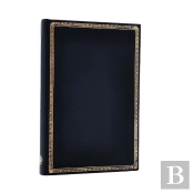 Black Edition Mini Lined Hardcover Journal (Elastic Band Closure)