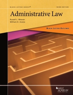 Bertrand.pt - Black Letter Outline On Administrative Law