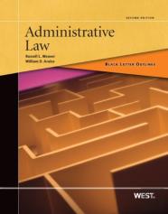 Black Letter Outline On Administrative Law