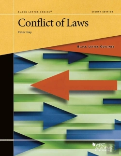 Bertrand.pt - Black Letter Outline On Conflict Of Laws