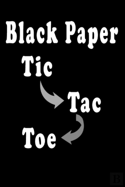 Bertrand.pt - Black Paper Tic Toc Toe