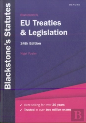 Blackstone'S Eu Treaties & Legislation 34e