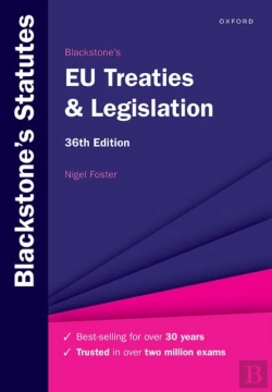 Bertrand.pt - Blackstone'S Eu Treaties & Legislation