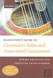 Blackstone'S Guide To Consumer Sales And Associated Guarantees