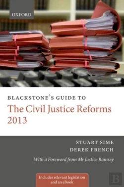 Bertrand.pt - Blackstone'S Guide To The Civil Justice Reforms 2013