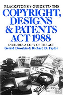 Bertrand.pt - Blackstone'S Guide To The Copyright, Designs And Patents Act 1988