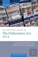 Blackstone'S Guide To The Defamation Act