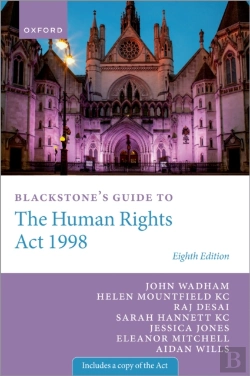 Bertrand.pt - Blackstone'S Guide To The Human Rights Act 1998