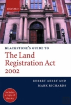 Bertrand.pt - Blackstone'S Guide To The Land Registration Act 2002
