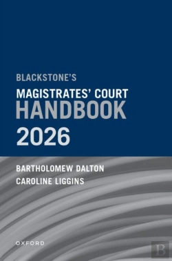 Bertrand.pt - Blackstone'S Magistrates' Court Handbook 2026
