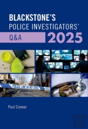 Blackstone'S Police Investigators' Q&A 2025