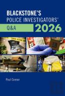 Blackstone'S Police Investigators' Q&A 2026