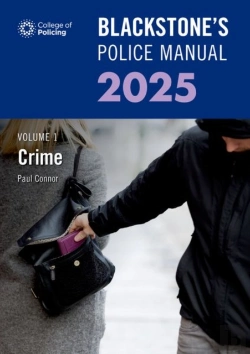 Bertrand.pt - Blackstone'S Police Manual Volume 1: Crime 2025