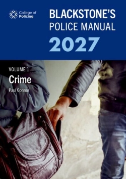 Bertrand.pt - Blackstone'S Police Manual Volume 1: Crime 2027