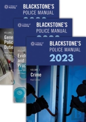 Blackstones Police Manuals Three Volume