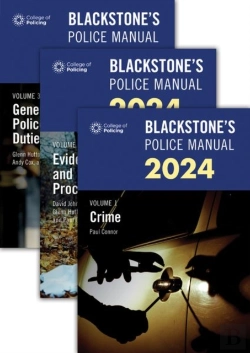 Bertrand.pt - Blackstone'S Police Manuals Three Volume Set 2024
