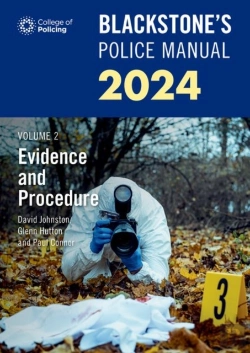 Bertrand.pt - Blackstone'S Police Manuals Volume 2: Evidence And Procedure 2024