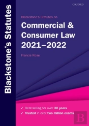 Blackstones Statutes On Commercial Consu