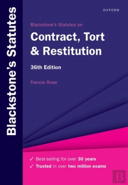 Bertrand.pt - Blackstone'S Statutes On Contract, Tort & Restitution