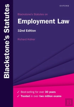 Bertrand.pt - Blackstone'S Statutes On Employment Law