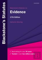 Blackstone'S Statutes On Evidence