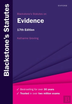 Bertrand.pt - Blackstone'S Statutes On Evidence