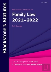 Blackstones Statutes On Family Law 20212
