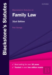 Blackstone'S Statutes On Family Law