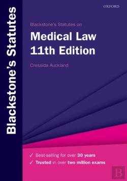 Bertrand.pt - Blackstone'S Statutes On Medical Law