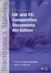 Blackstone'S Uk & Eu Competition Documents