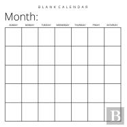 Blank Calendar