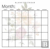 Blank Calendar