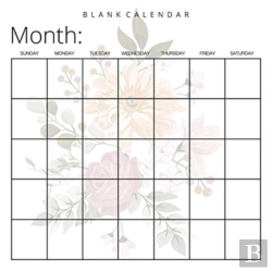 Bertrand.pt - Blank Calendar