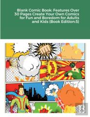 Blank Comic Book