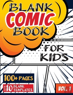 Bertrand.pt - Blank Comic Book For Kids (Ages 4-8, 8-12)
