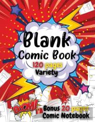 Blank Comic Book For Kids