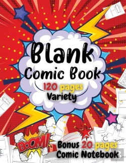 Bertrand.pt - Blank Comic Book For Kids
