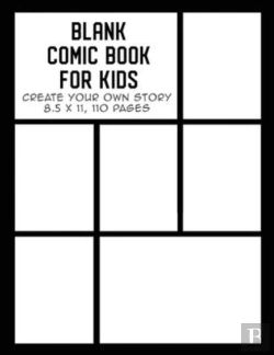 Bertrand.pt - Blank Comic Book For Kids