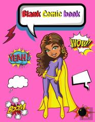 Blank Comic Book For Kids